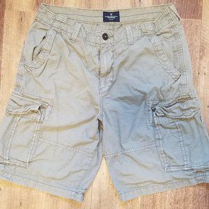 American Eagle Gray Cargo/Longboard Shorts